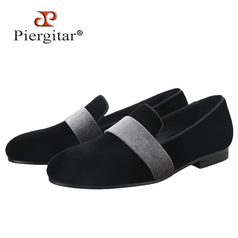 Men'S Formal Style - Piergitar British Style Luxurious Mix-Colors Velvet