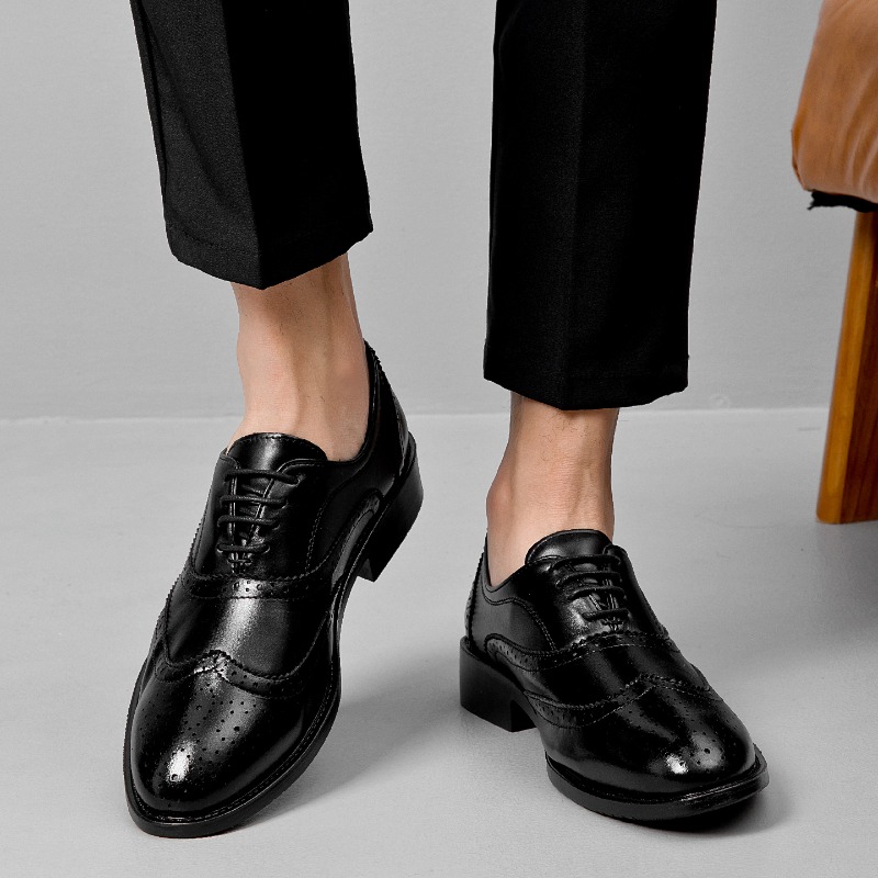 Men Formal Wear In Summer - Formal Leather Shoes Classic Men's Style