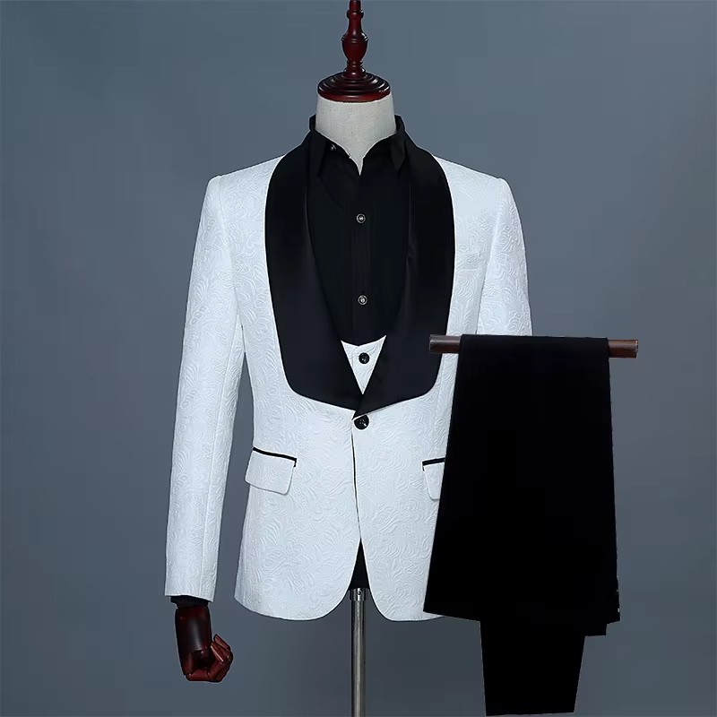 Men's Pink & White Slim Fit Th - Men Formal Wear Pink ulasan dan harga