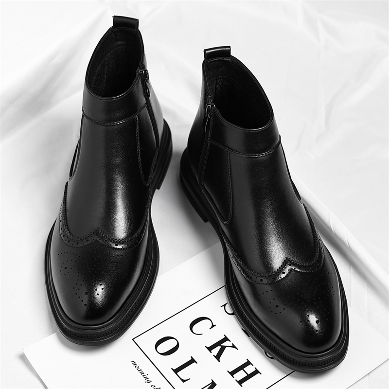 Autumn  Winter Thick Soled Men - Men'S Formal Style ulasan dan harga
