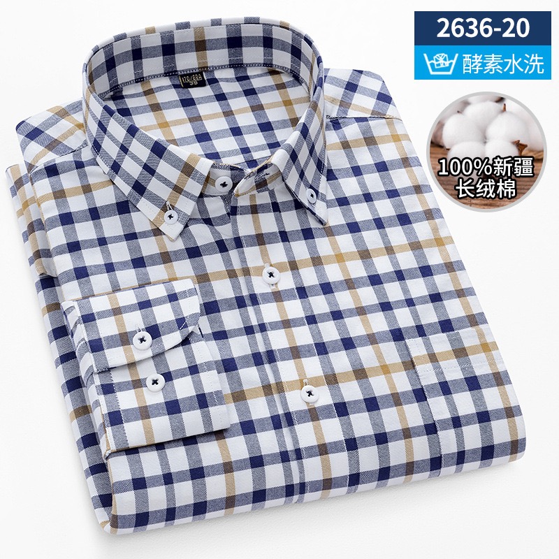 Men's long sleeve shirt pure c - Men Formal Wear In Summer ulasan dan harga