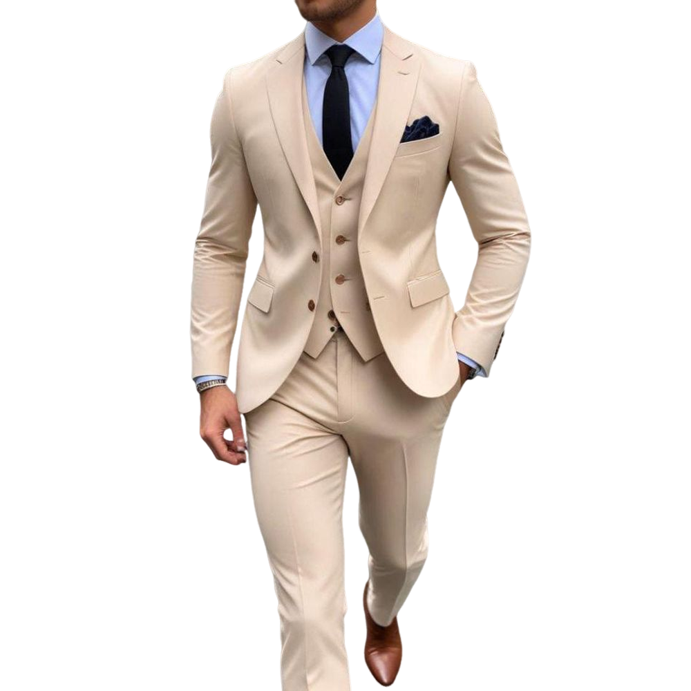 Pink 3 Piece Men's Suits For W - Men Formal Wear Pink ulasan dan harga