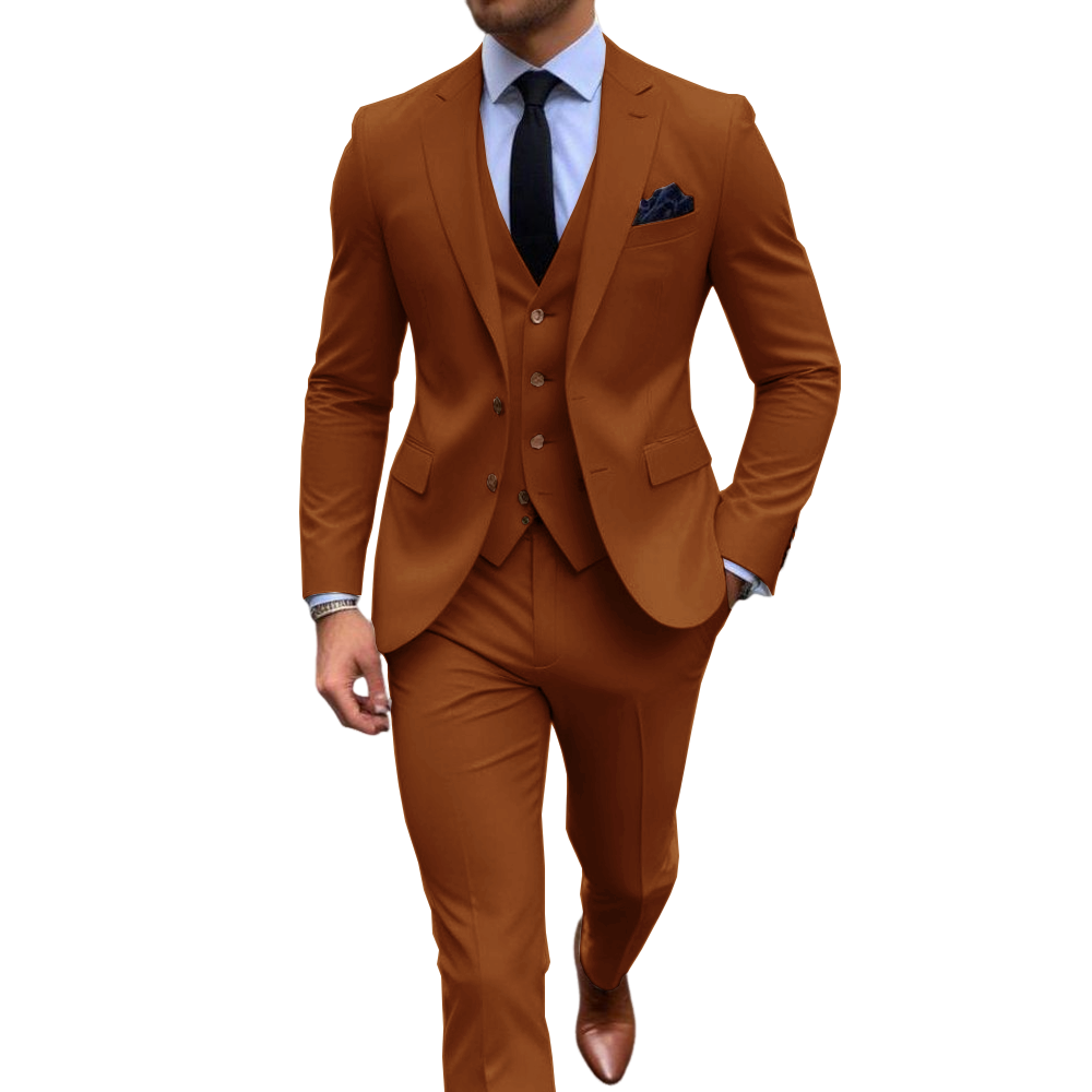 Pink 3 Piece Men's Suits For W - Men Formal Wear Pink ulasan dan harga