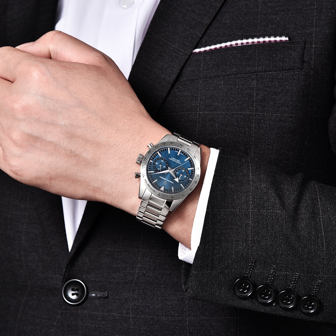 PAGANI DESIGN Premium Luxury E - Elegant Formal Men'S Wear ulasan dan harga
