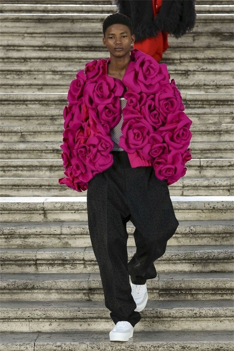 Rose Pink Men Suit Pant Set 2  - Men Formal Wear Pink ulasan dan harga