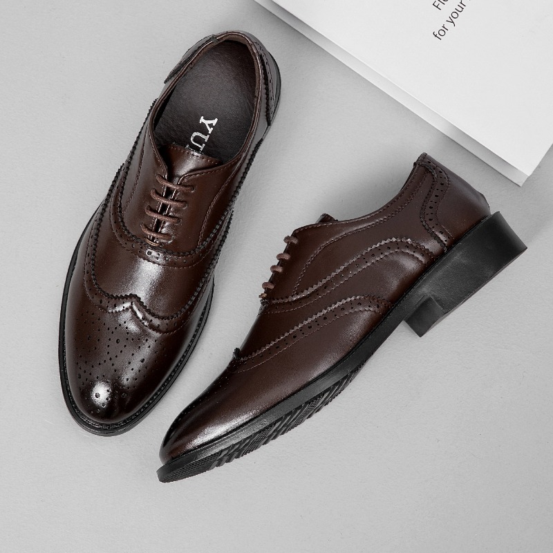 Formal Leather Shoes Classic M - Men Formal Wear In Summer ulasan dan harga