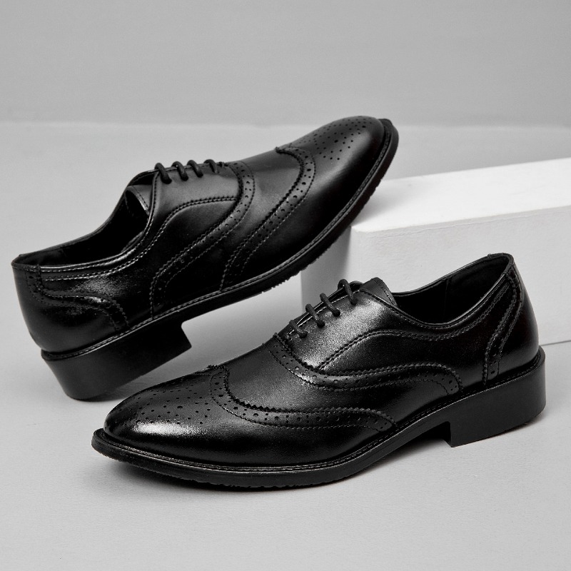Formal Leather Shoes Classic M - Men Formal Wear In Summer ulasan dan harga