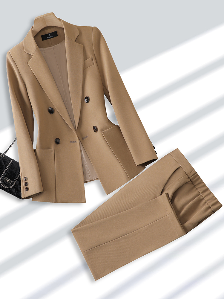 Fashion Ladies Pant Suit Forma - Men Formal Wear Fashion ulasan dan harga
