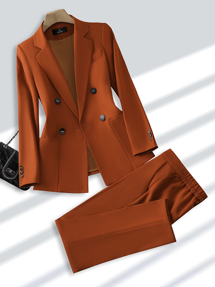 Fashion Ladies Pant Suit Forma - Men Formal Wear Fashion ulasan dan harga