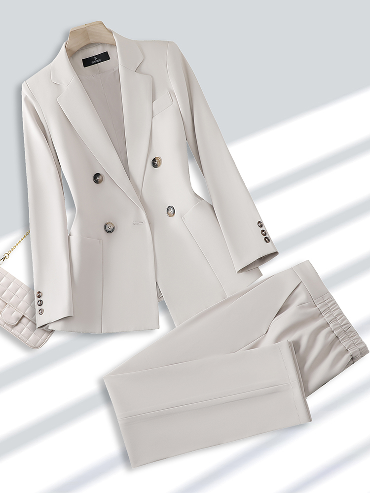 Fashion Ladies Pant Suit Forma - Men Formal Wear Fashion ulasan dan harga
