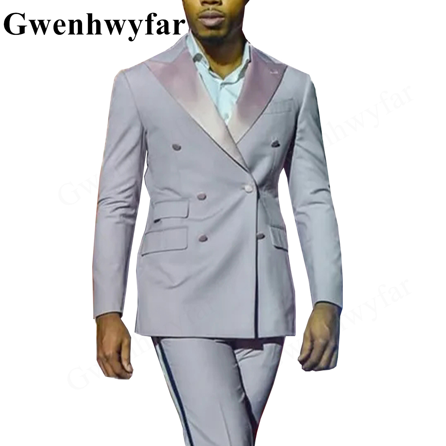 Gwenhwyfar New Light Pink Men' - Men Formal Wear Pink ulasan dan harga