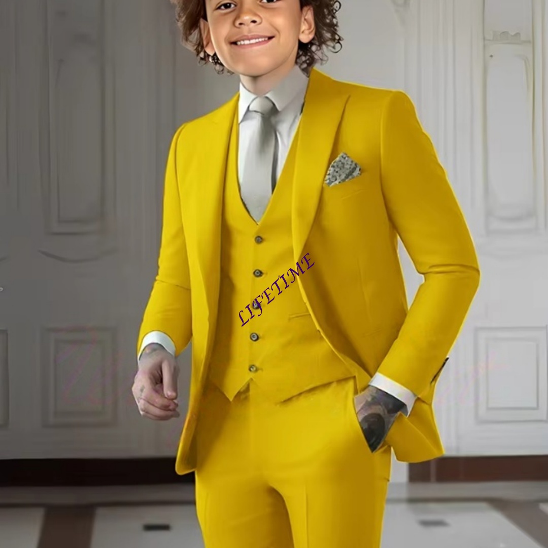 Light Green Three-piece Suit f - Formal Wear For Men Kids ulasan dan harga
