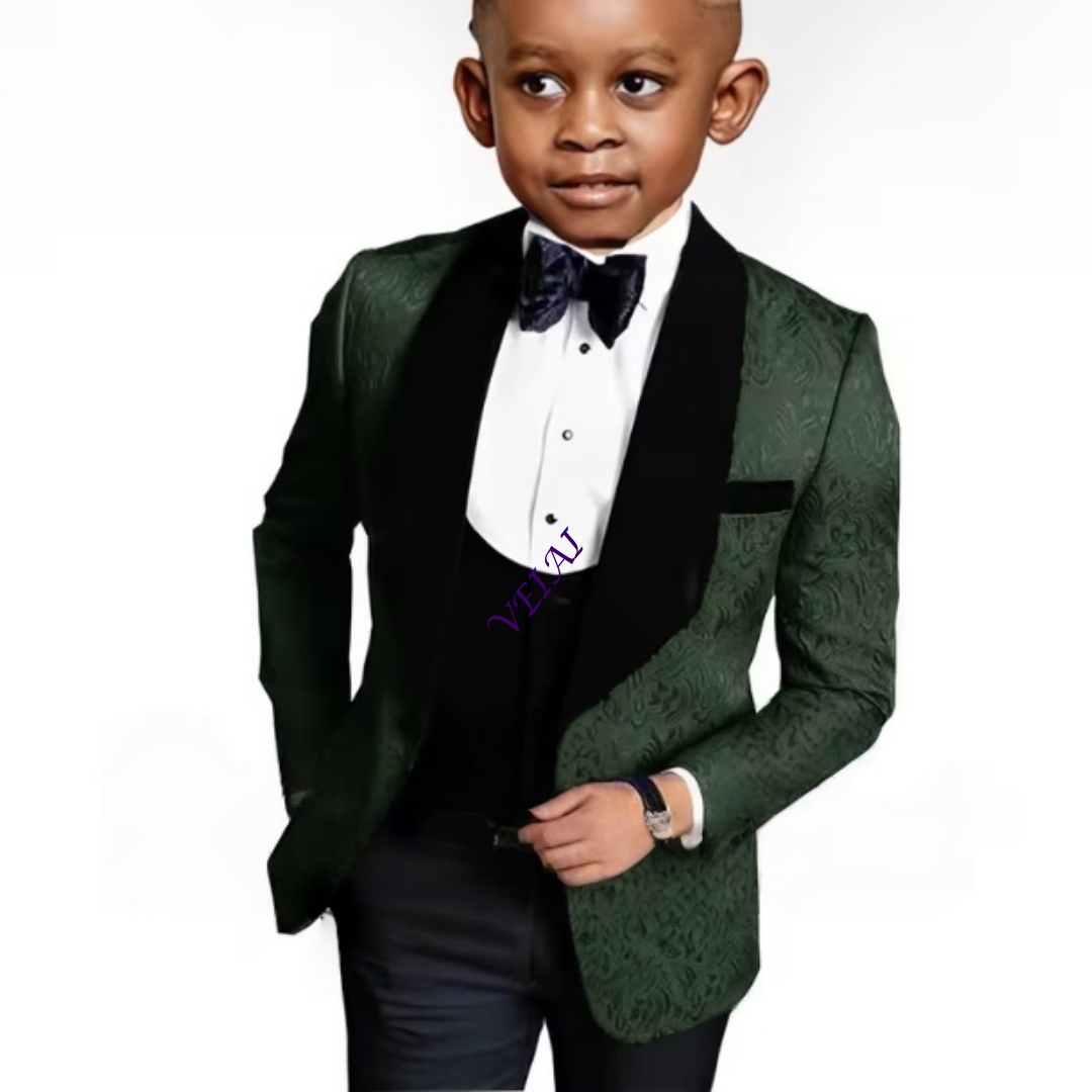 IFashion Boys Floral Three-pie - Formal Wear For Men Kids ulasan dan harga