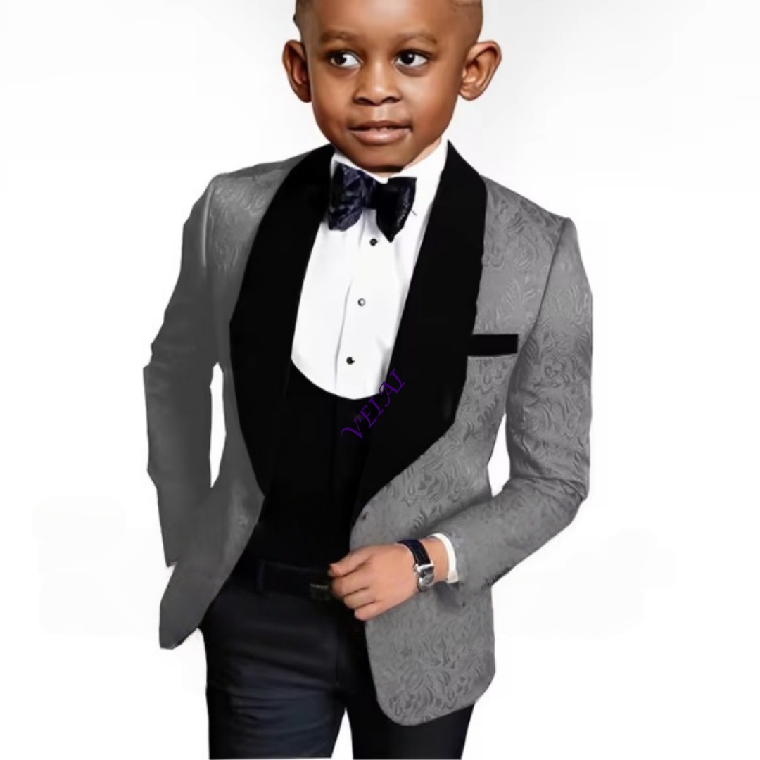 IFashion Boys Floral Three-pie - Formal Wear For Men Kids ulasan dan harga