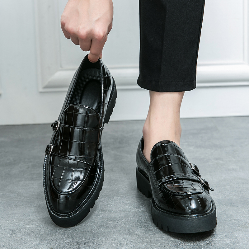 Brand Fashionable Casual Leath - Men Formal Wear Fashion ulasan dan harga