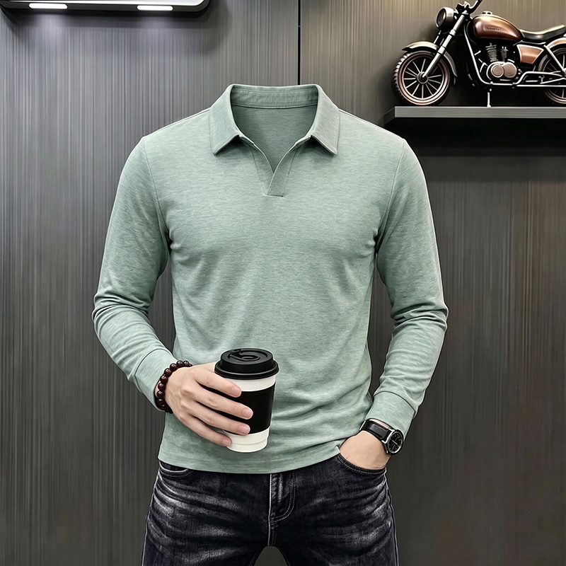 Men's Business Casual Long Sle - Men'S Formal Style ulasan dan harga