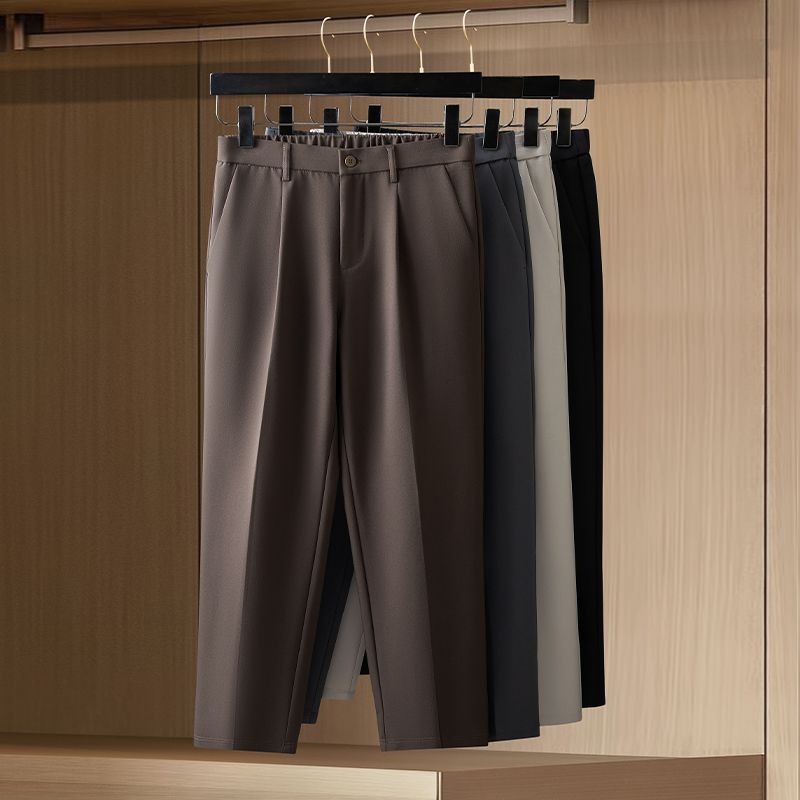 Men's Slim Fit Formal Suit Pan - Men Formal Wear In Summer ulasan dan harga