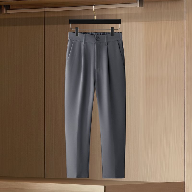 Men's Slim Fit Formal Suit Pan - Men Formal Wear In Summer ulasan dan harga